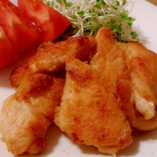 グルテンフリー　鶏むね肉のサクッと揚げ